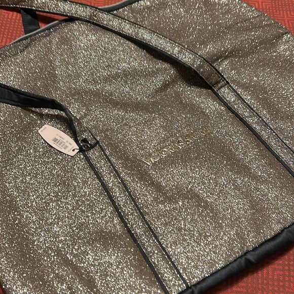 Victoria's Secret Glittering Silver Tote - Picture 4 of 15